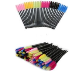 Eyelash Eye Lash Makeup Brush Mini Mascara Wands Applicator Disposable Extension Tool 2225655