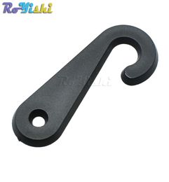 100pcslot 468188mm Plastic Sock Hook Hanger For Sock Stocking Packaging And Displaying Black2765548