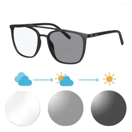 Sunglasses SHINU Myopia Glasses Pochromic For Women Change Blue Lens Eyeglasses Minus Transition Customized