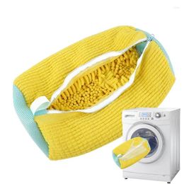 Laundry Bags Shoes Bag Anti-deformation Washing Protector Fluffy Fibres Easily Remove Dirt Shoe Machine Drying