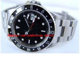 Stainless Steel Bracelet II Black Dial Stainless Steel 16710 Holes - WATCH CHEST 40mm Automatic Mechanical MAN WATCH Wristwatch 295C