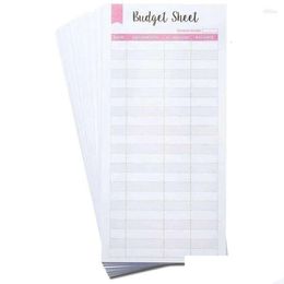 Gift Wrap 90 Expense Pcs Budget Sheets Bill Organizer For A6 Binder Cash Envelope Trackers Budgeting Planner Drop Delivery Dh1U0 Ing H Dhzhi