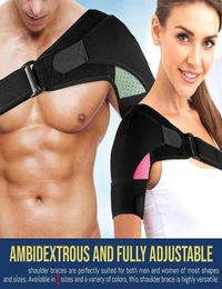 Left or Right Arm Shoulder Brace Men and Women Compression Support for Torn Rotator Cuff and Other Injuries Shoulder brace4441972