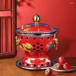 Cookware Sets Enamel Brass Pot Thickened Alcohol Stove Small Single Simple Household Commercial Chinese Style Kitchen
