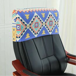 Chair Covers Thin Fabric Head Pillow Cover Office Backrest Back Protection Slipcover Solid Colour