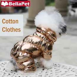 Dog Apparel Luxury Cotton Clothes For Dogs Warm Winter Medium Small Pet Product Accessories Pug