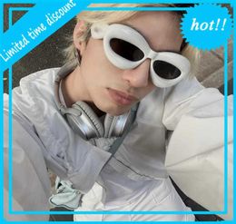 Luxury Designer Sunglasses 2022 Luoyijia Cat Eye for Women Ins the Same Type of Personalised Pout Lip Lw40097i1969900