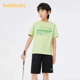 Clothing Sets Balabala Kids Boy Short-Sleeved Suit Summer Sporty Comfortable