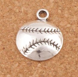 Baseball Sports Charms Pendants 200pcslot Antique Silver L286 145x18 mm Jewelry Findings Components6305623
