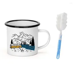 Mugs Sponge Cup Brush General Widely Used Leak-proof Convenient To Carry Portable Bpa Free Inspirational Water Bottle With Time Stamp