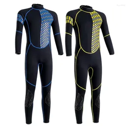 Women's Swimwear Wetsuit Male 3MM Warm Sunscreen Winter Swimsuit Cold Wet Surfing Suit Snorkelling One-piece Female