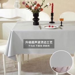 Table Cloth 30052 Waterproof Oil Proof And Wash Free PVC Mesh Red Tablecloth Desk Student Coffee Mat Fabric Art