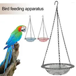 Other Bird Supplies Food Container Rust-proof Hanging Bath Feeder With Heavy-duty Chains For Outdoor Use Hummingbird Birds