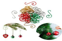 Christmas Ornament Mini S Shaped Christmas Tree Hanging Hooks Kitchen Spoon Pan Pot Utensils Hangers Clasp Over The Door Closet Cl9891148