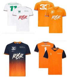 2024 New F1 Racing T-Shirt Summer Team Short Sleeve Jersey Same Style Customised