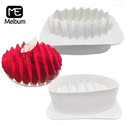 Baking Moulds Meibum Honeycomb Silicone Cake Mold For Chocolate Brownie Mousse Make Dessert Pan Decorating Moule Silicon Tools