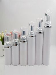 10pcs Plastic Foam Bottle with Silver Colour Pump Empty Travel Foaming Dispensers for Soap Shampoo 30 50 70 80 100ml302v2525592
