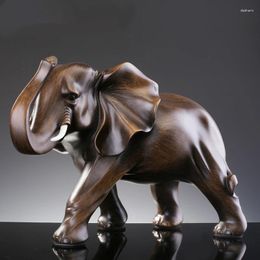 Decorative Figurines Elephant Ornaments Home Decoration Accessories Art Deco For Interior Wine Cabinet And Living Room Nordic