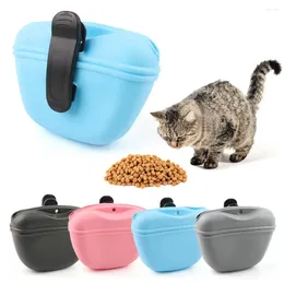 Cat Carriers Pet Puppy Training Treat Snack Bait Feed Pocket Pouch Obedience Agility Food Bag Reward Waist