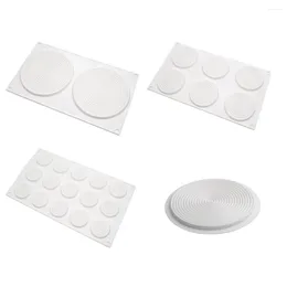 Baking Moulds Silicone 8inch Cake Mould Portable Replacement DIY Bakery Pastry Chocolate Cupcake Mould Moulding Tool 15