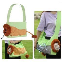 Cat Carriers Pet Supplies Bags Portable Dog Carrier Bag Mesh Breathable For Small Dogs Foldable Cats Handbag Travel
