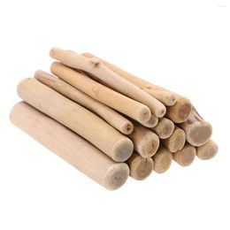 Vases 250g 12cm Driftwood DIY Vintage Rustic Wooden Twig Po Prop Antiseptic Wood Bar Rod Ornament For Home Shop Party