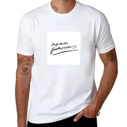 Men's Tank Tops Alan Rickman Signature T-Shirt Graphic T Shirt Anime Summer Clothes Mens T-shirts Hip Hop