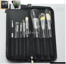2016 NEW good quality Lowest Selling good Makeup Brush 8 pcs Set Pouch Professional Brush5316178