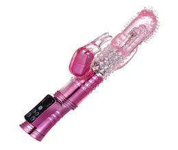 ss22 Sex toy massager Multi Speeds Vibration Rotation Rabbit Vibrators Female Masturbator G Spot Vibrator Massager Women Adult Sex3982532