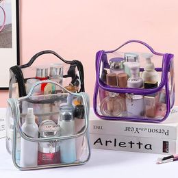 Cosmetic Bags 2024 Toilet And Makeup Bag For Women With Large Capacity High Appearance PVC Transparent Handheld Storage