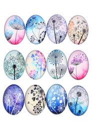 Mix Dandelion Po Round Glass Cabochon 8mm 10mm 12mm 20mm 25mm 30mm Diy Flatback Jewelry Findings For Earrings Pendants Making2771634