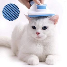 Dog Apparel Pet Hair Brush And Cat Removing Easy Grooming Cleaning Small