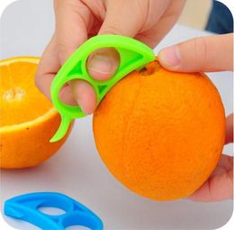 10PCS Craft Citrus Parer Peeler Orange Lemon Lime Peeler Remover Kitchen Tools Orange Opening Device Orange Stripper TOP689613770