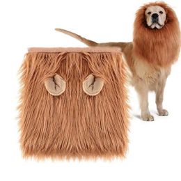 Dog Apparel Lion Mane S For Dogs Realistic Halloween Costumes Funny Medium To Large-Sized