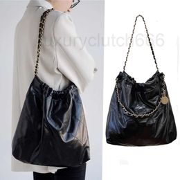 Ch Leather Purse tote designer bag cc Chain tote vintage Shopping bag bag Large Capacity Leather 22bag Garbage bag clutch Shoulder bags purses ladies luxury hand EPQJ