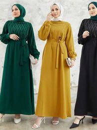 Ethnic Clothing Ramadan Eid Abaya Dubai Luxury Turkey Islam Muslim Dress Prayer Clothes Women Kaftan Ka Caftan Marocain Robe Femme Musulmane T240510