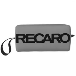 Storage Bags Recaros Logo Makeup Bag For Women Travel Cosmetic Organiser Fashion Toiletry