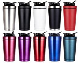 750ml double layer 304 stainless steel vacuum insulation Tumblers shake cup fitness kettle sport protein powder cups Water bottle5512993