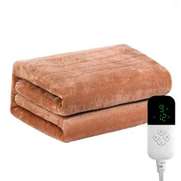 Blankets Electric Heated Blanket Heating Pad Warm Winter Body Warmer Cozy Mattress 150 80cm 180x130cm(Optional) Household