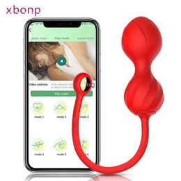Other Health Beauty Items APP Remote Control Vibrator Female Bluetooth G Spot Vibrators for Women Vagina Ball Wear Vibrating Panties for Adults 18 T240510