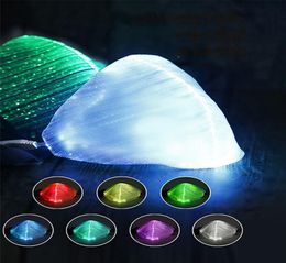 LED Rave Mask 7 Colors Luminous Light for Men Women Face Mask Music Party Christmas Halloween Light Up Masks3852629