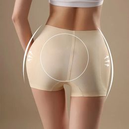 Sexy Padded Butt Lifter Enhancer Crotch Panties Underwear for Women Body Shaper Push Up Pads Shapewear Underpants Waist Trainer 240428