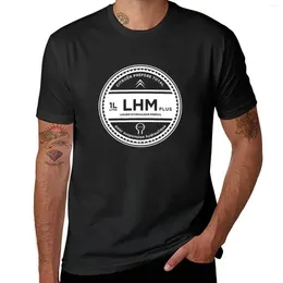 Men's Tank Tops Original LHM Hydraulic Fluid Logo (in French) T-Shirt Plus Size T Shirts Aesthetic Clothes Men Clothings