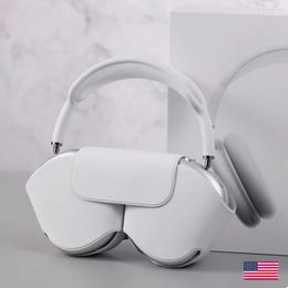 For apple headphones earbuds airpods max bluetooth headphone headset accessories transparent TPU Solid Silicone Waterproof Protective case airPod Maxs museum