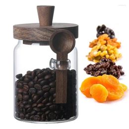 Storage Bottles Mason Jar For Home Kitchen Glass Jars Wide Mouth Good Sealing Food & Canisters Coffee Pepper