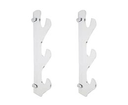Hooks Rails 1pair Portable Home Decor For Katana Easy Install Display Stand With Screw Universal Wall Mounted Acrylic Sword Rack6635603