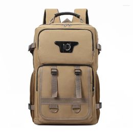 Backpack 2024 Fashion Waterproof Nylon Soft Handle Solid Multi-pocket Travel Zipper School Bags Laptop