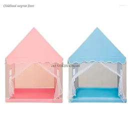Tents And Shelters Princess Castle Tent Kids Playhouse For Indoor & Outdoor Games Stimulate Pretend Imaginative Play Social Interaction
