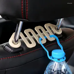 Hooks 2pcs Universal Car Back Seat Headrest Holder Hook For Bag Purse Grocery Storage Automobile Interior Accessories