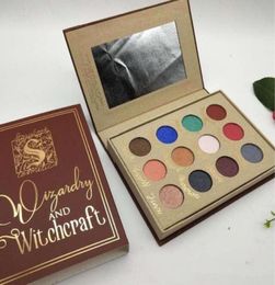 Hot Sales Magic Book 12 Color Eyeshadow Wine Red Nude Earth Color Eyeshadow Waterproof Lasting Cosmetics3590370